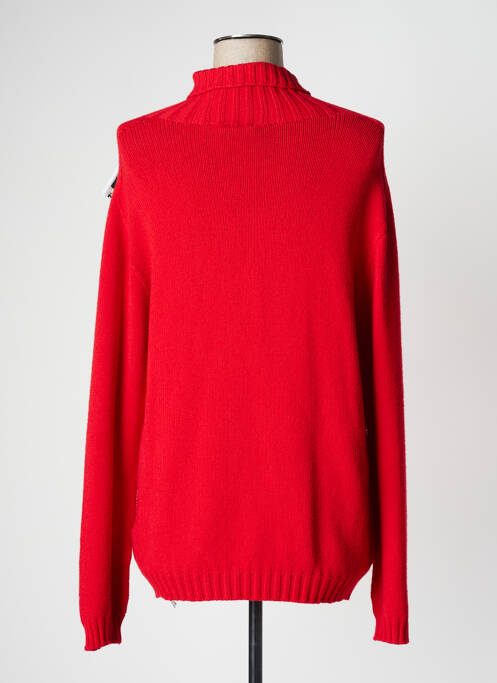 Pull col roulé rouge LOLITAS&L pour femme