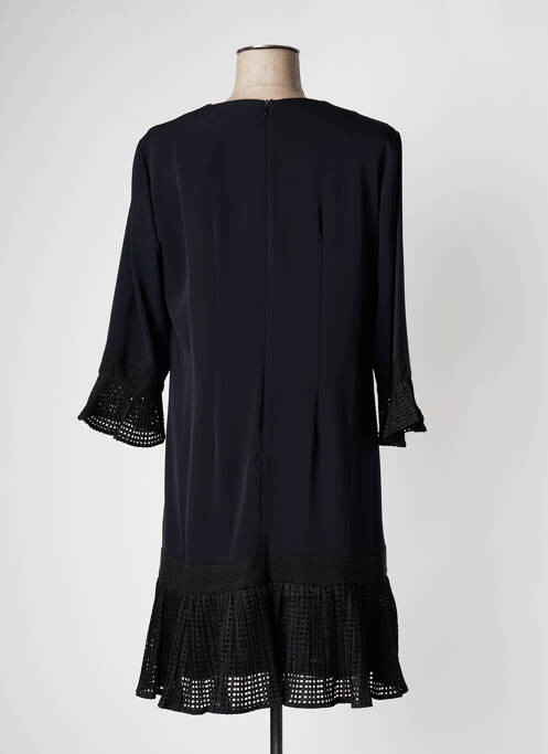 Robe mi-longue noir POUPEE CHIC pour femme