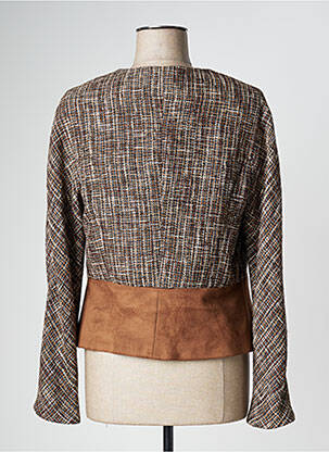 Veste chic fausses poches marron GERRY WEBER femme