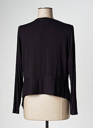 Gilet sans manche col v noir COMMA, femme