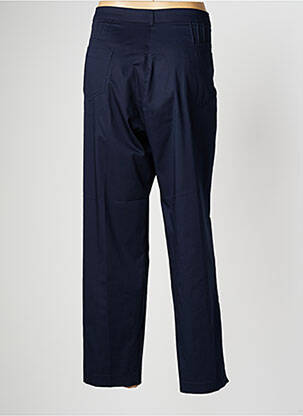 Pantalon 7/8 stretch taille normale bleu ANNE KELLY femme