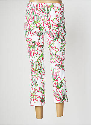 Pantacourt stretch taille normale blanc GERRY WEBER femme