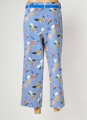 Pantalon 7/8 taille haute taille haute bleu GERRY WEBER femme