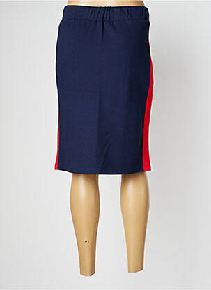 Jupe mi-longue stretch bleu BETTY BARCLAY femme
