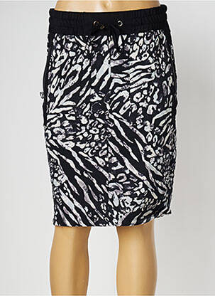 Jupe mi-longue stretch noir BETTY BARCLAY femme