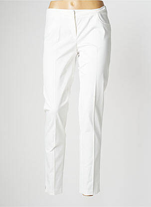 Jegging blanc NATHALIE CHAIZE pour femme