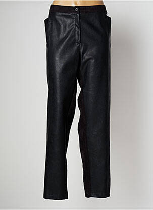Pantalon flare taille normale taille normale noir ANNE KELLY femme