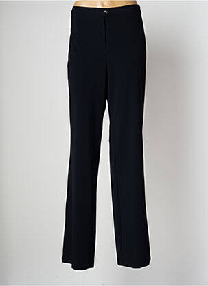 Pantalon droit stretch taille normale noir ANNE KELLY femme
