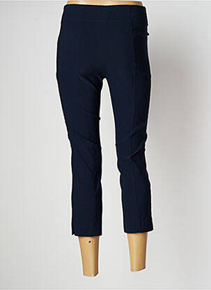 Pantacourt taille élastique taille normale bleu BETTY BARCLAY femme