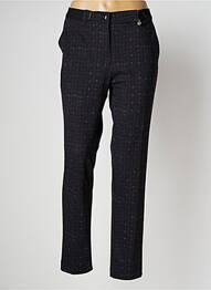 Pantalon slim stretch taille normale noir ANNA MONTANA femme