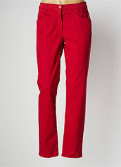 Jeans coupe slim rouge BETTY BARCLAY pour femme seconde vue