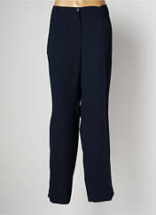 Pantalon droit bleu ANNE KELLY pour femme seconde vue