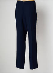 Pantalon droit bleu ANNE KELLY pour femme seconde vue