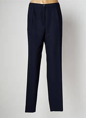 Pantalon droit bleu ANNE KELLY pour femme seconde vue