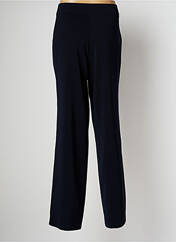 Pantalon droit bleu ANNE KELLY pour femme seconde vue