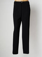 Pantalon droit noir ANNE KELLY pour femme seconde vue