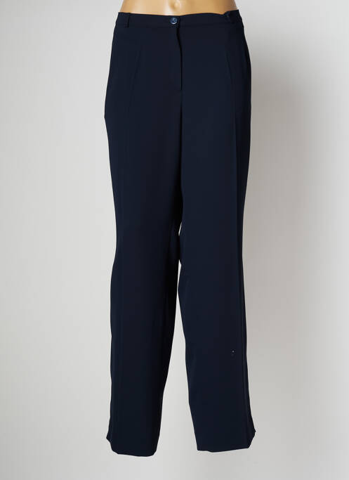 Pantalon droit bleu ANNE KELLY pour femme