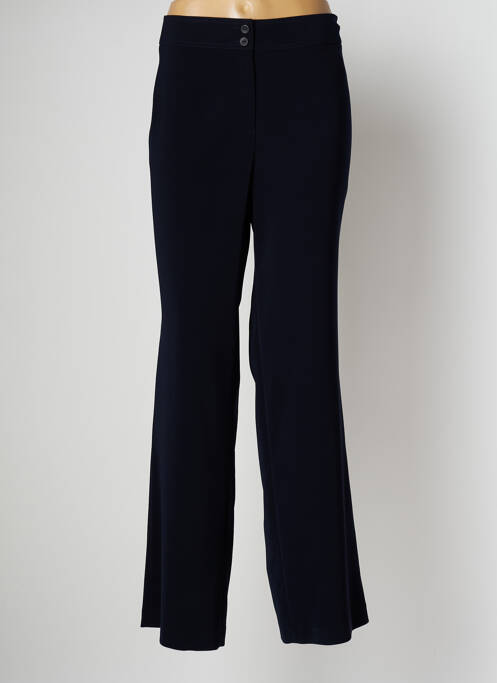 Pantalon droit bleu ANNE KELLY pour femme