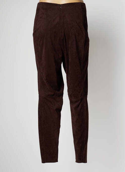 Pantalon slim marron JOSEPH RIBKOFF pour femme