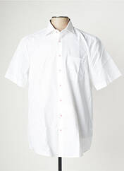 Chemise manches courtes blanc SEIDEN STICKER pour homme seconde vue