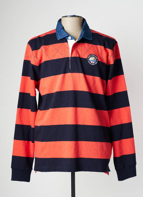 Polo bleu NEW ZEALAND AUCKLAND pour homme