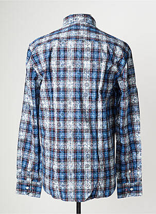 Chemise manches longues manches longues bleu NEW ZEALAND AUCKLAND homme