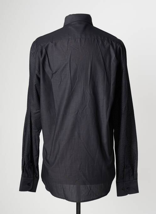 Chemise manches longues imprimé fantaisie noir MISE AU GREEN homme