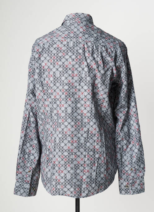 Chemise manches longues gris MONTE CARLO pour homme