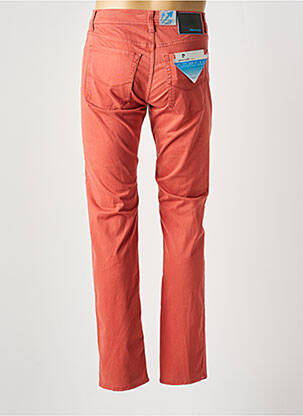 Pantalon droit tissage popeline taille normale rose PIERRE CARDIN homme