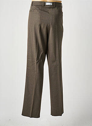 Pantalon droit tissage chiné taille normale gris MEYER homme