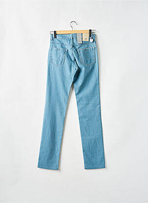 Pantalon slim tissage chiné taille normale bleu SAINT HILAIRE homme