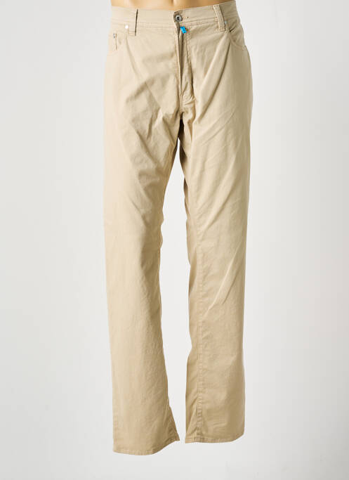 Pantalon droit beige PIERRE CARDIN pour homme