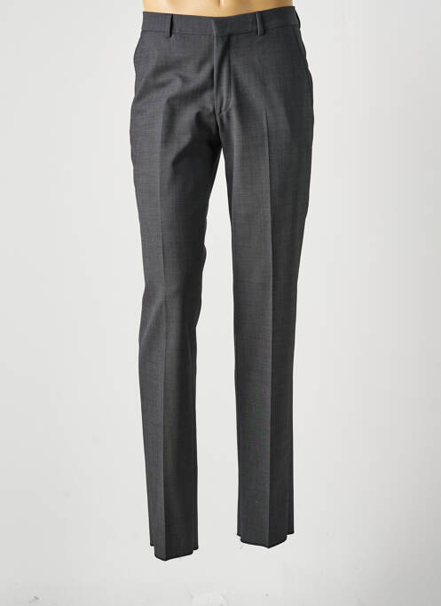 Pantalon droit gris SAINT HILAIRE pour homme