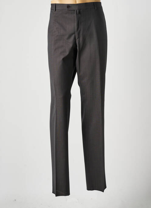 Pantalon droit gris SAINT HILAIRE pour homme