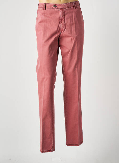 Pantalon droit rose MEYER pour homme