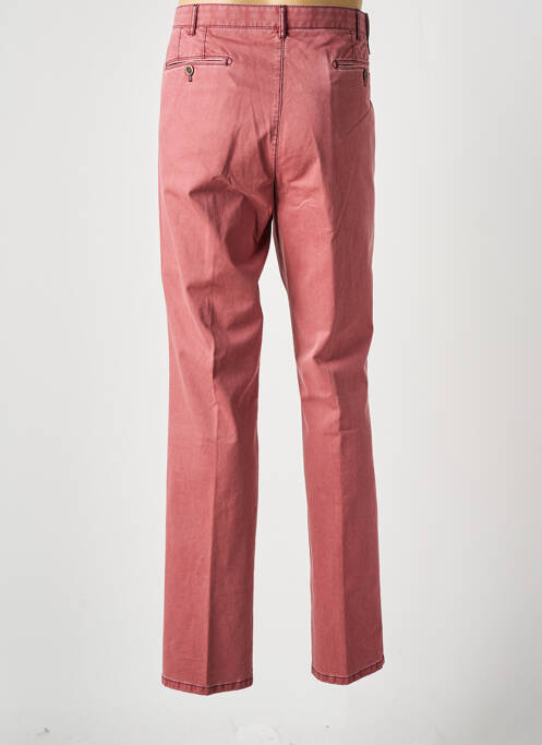 Pantalon droit rose MEYER pour homme