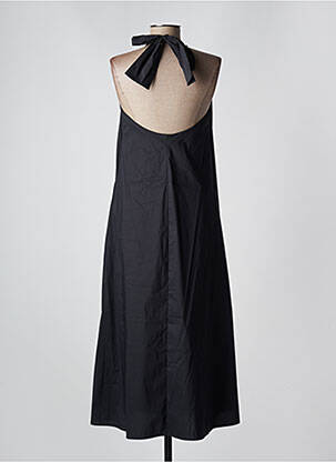 Robe longue sans manche sans manche noir LIVIANA CONTI femme