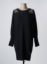 Robe courte manches longues manches longues noir BLUGIRL BLUMARINE femme