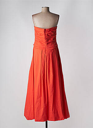 Robe longue sans manche sans manche orange LIVIANA CONTI femme