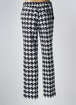 Pantalon droit taille élastique noir HERZEN'S ANGELEGENHEIT femme