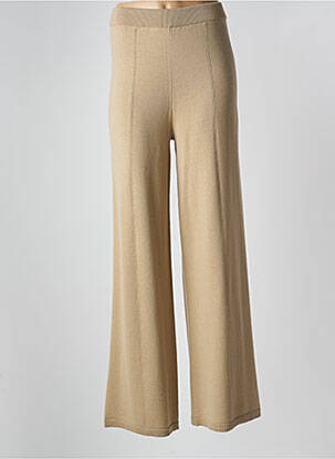 Pantalon droit beige MAX MARA pour femme