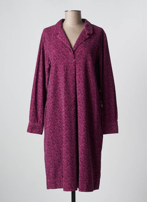 Robe courte manches longues manches longues rose ROSSO 35 femme