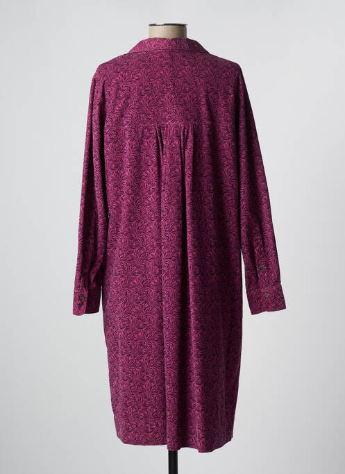 Robe courte manches longues manches longues rose ROSSO 35 femme