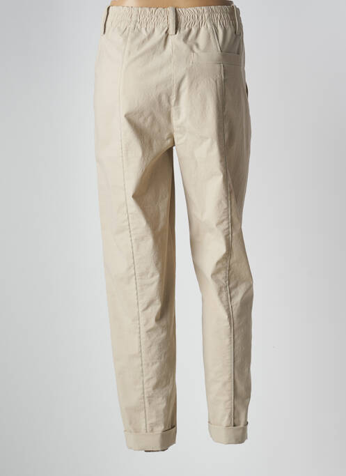 Pantalon droit beige ANNETTE GÖRTZ pour femme