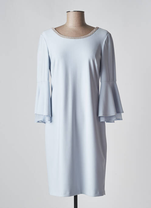 Robe courte bleu FRANK LYMAN pour femme