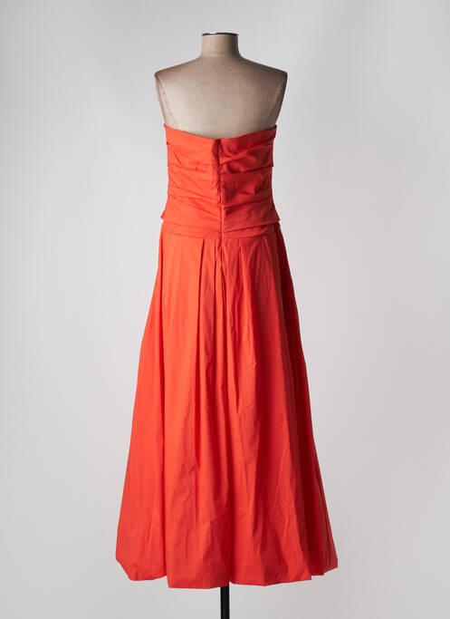 Robe longue orange LIVIANA CONTI pour femme