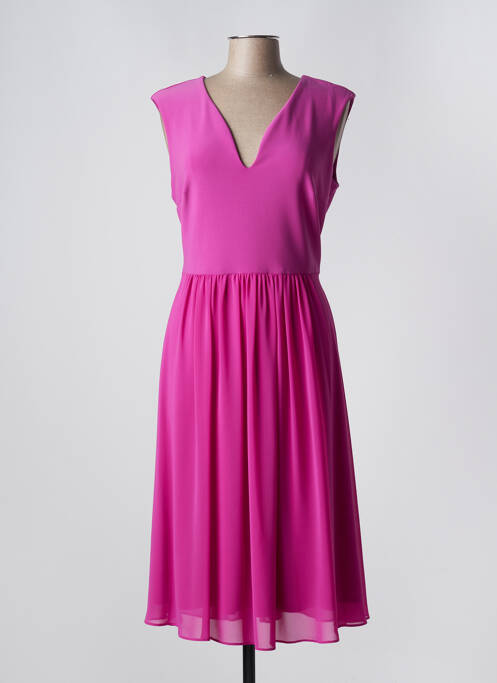 Robe mi-longue violet JOSEPH RIBKOFF pour femme