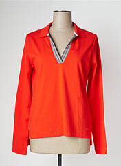 Polo orange SAINT JAMES pour femme seconde vue