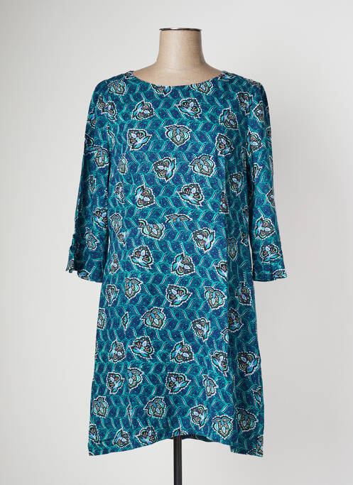 Robe mi-longue bleu LA FIANCEE DU MEKONG pour femme