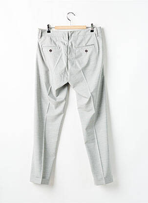 Pantalon droit tissage chiné taille haute gris FREEMAN T.PORTER homme